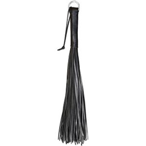 XX-Dreamtoys - Flogger met 48 leren strengen - zwart