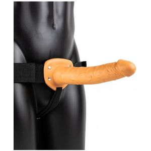 Realrock - Realistische Holle Strap-on 24.5 cm - Beige