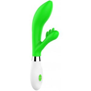 Agave Clitoris en Vagina vibrator - Groen