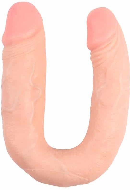 Dubbele Realistische Dildo 35 cm - Huidskleur