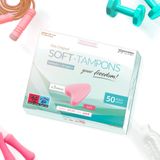 Soft-Tampons Mini - 50 Stuks