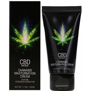 CBD Cannabis Masturbatie Creme voor Hem - 50 ml