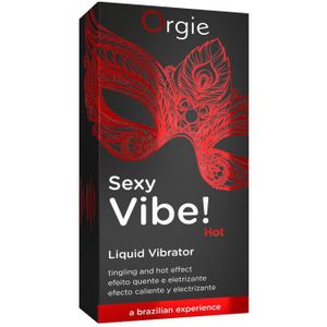 Sexy Vibe! Hot - Liquid Vibrator / Stimulerende Gel - 15 ml