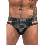 Male Power -  Cutout Thong - Black