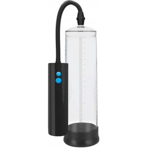 Pumped - Extreme Power oplaadbare automatische Penispomp - transparant