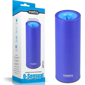 O-Sensual Discrete Blow Job Stroker met nopjes