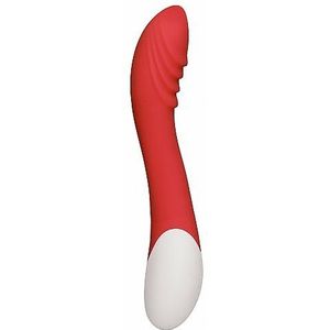 Frenzy - Rechargeable Heating G-Spot Rabbit Vibrator - Rood