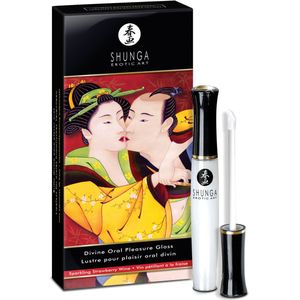 Shunga - Divine Oral Pleasure Lipgloss - Aardbeien