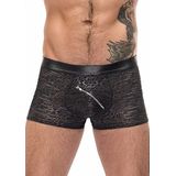 Male Power - Zip Pouch Short - Black