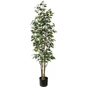 Ficus Benjamina 165 cm kunstplant - Buitengewoon de Boet