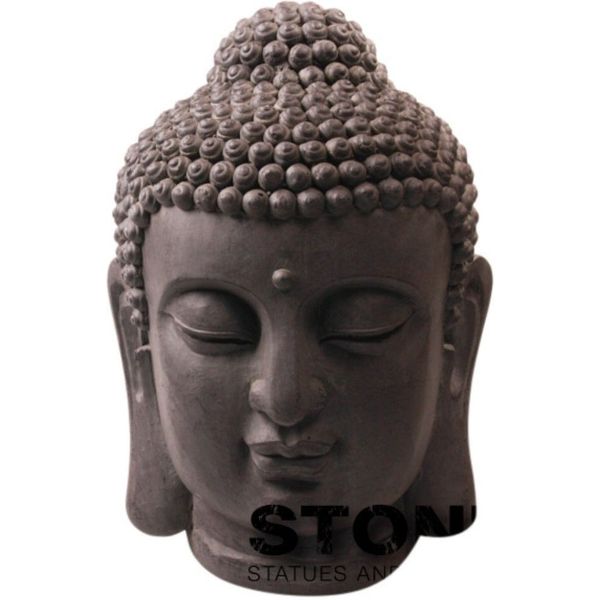 Stone-lite boeddha hoofd tuinbeeld - Tuinartikelen kopen? | Grootste  assortiment | beslist.nl