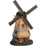 LuVille - Zaanse Molen - Miniatuur - LED-licht - 3 AA-batterijen