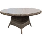 Ferro Tafel 150cm incl. Lazy Susan Wicker HM36 (LZ apart verpakt) - OWN