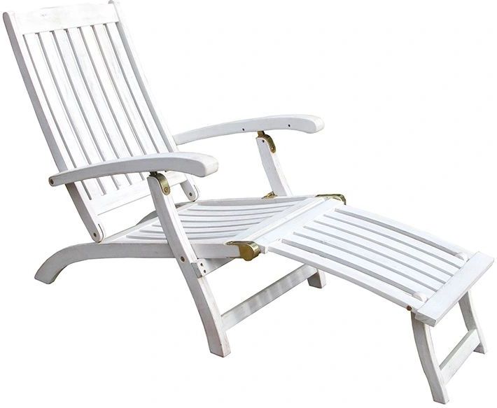 Deckchair Acacia - White wash OWN - Own