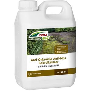 6 stuks! Anti-Onkruid & Anti-Mos Sier- & Moestuin Gebruiksklaar 2,5L - Dcm