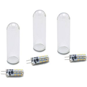 Set led reservelampjes voor Multibright Float led 3x1,5w kapjes 3x - Ubbink