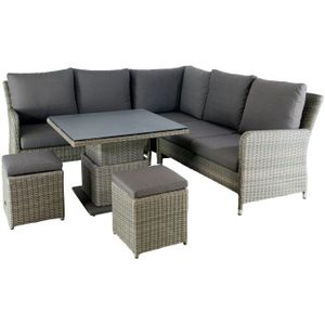 Loungeset Ridgecrest Chocolate Taupe - Oosterik Home