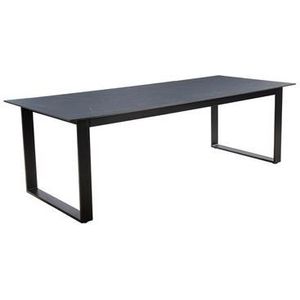 Teeburu table 240x100cm. alu black/slate - Yoi