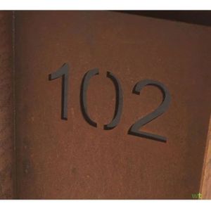 Brievenbus Carta Zwart Geroba - Geroba