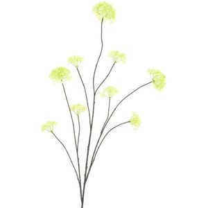 Kunstbloem snowball branche salla green 126 cm - Hortus