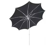 Etoile stokparasol dia. 250 cm zwart - Borek