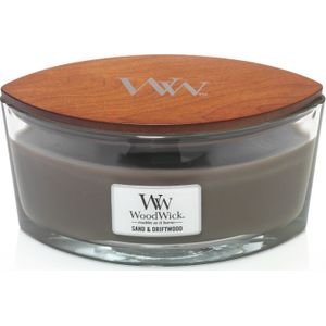 WW Sand & Driftwood Ellipse Candle - WoodWick