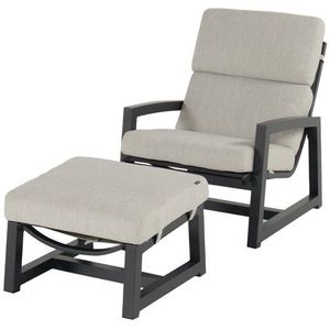 Gio relax lounge chair plus footstool - Hartman