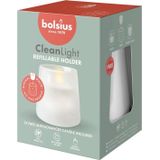 Bolsius Starterkit Clean Light Zero wit Bolsius Kaars