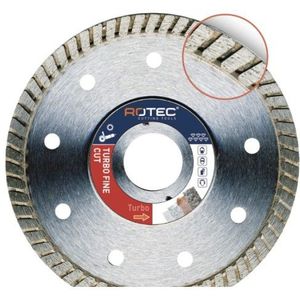 Diamantschijf 125mm beton en natuursteen