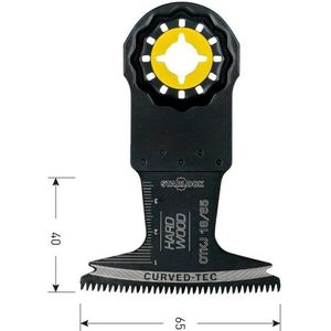 Starlock Multitool invalzaagblad voor Hardhout 65x40mm
