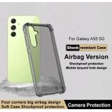 Samsung Galaxy A55 Imak Drop-Proof TPU Case - Doorzichtig Zwart