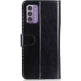 Nokia G42 Wallet Case met Magnetische Sluiting - Zwart