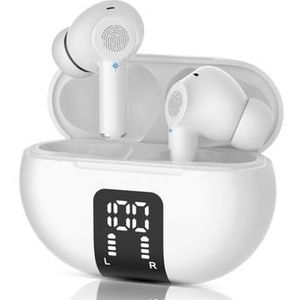 M10 Oortelefoons voor vertaling van meerdere talen Draadloze Bluetooth Smart Voice Translator Headset - Wit
