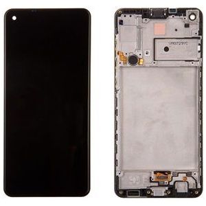 Samsung Galaxy A21s Front Cover & LCD Display GH82-22988A - Zwart