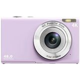 DC402-AF 4K Kids 48MP Digitale Camera Auto Focus 16X Digitale Zoom Vlogging Camera voor Tieners - Lichtpaars