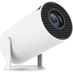 HY300 Android 11.0 draagbare projector 2.4G / 5G WiFi BT4.1 1280*720dpi 120 Ansi Lumens Home Theater Media Player - EU Stekker