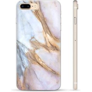 iPhone 7 Plus / iPhone 8 Plus TPU Hoesje - Elegant Marmer