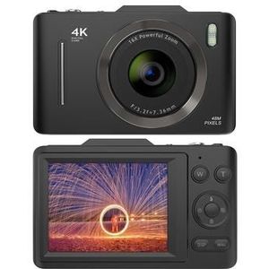 H16 digitale camera met 16x zoom en 32GB geheugenkaart - Zwart