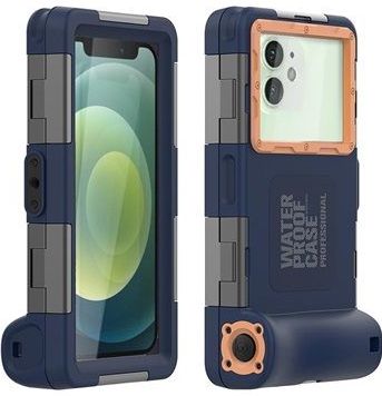 Shellbox Gen.2 universele waterdichte duikkoffer - 4,7-6,8 - donkerblauw
