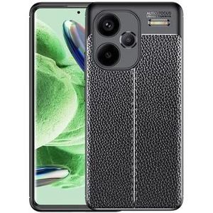 Xiaomi Redmi Note 13 Pro+ Slim-Fit Premium TPU Hoesje - Zwart