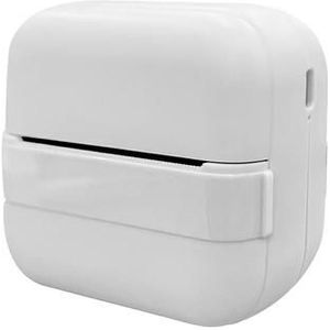 X18 Mini Pocket Inktloze Thermische Printer - 200DPI, Bluetooth - Wit