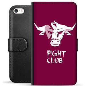 iPhone 5/5S/SE Premium Portemonnee Hoesje - Bull