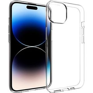 iPhone 15 Plus Antislip TPU Hoesje - Doorzichtig