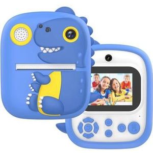 YYTech P3 T-Rex Direct printende kindercamera - Blauw