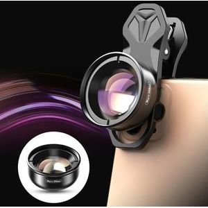 Apexel Universele 100mm 4K Macro Lens - Camera Lens voor Smartphones & Tablets