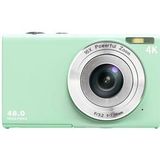DC402-AF 4K Kids 48MP Digitale Camera Auto Focus 16X Digitale Zoom Vlogging Camera voor Tieners - Lichtgroen