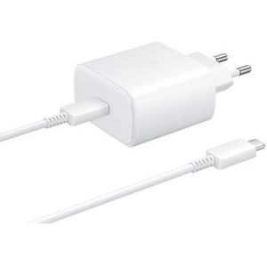 Samsung USB-C snelle reislader EP-TA845EWE - 45W - Bulk - Wit