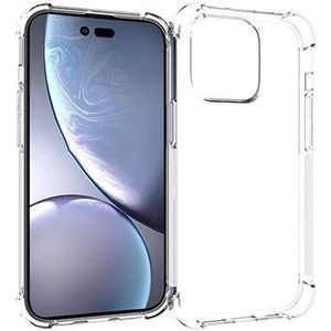 Schokbestendig iPhone 14 Pro TPU-hoesje - transparant