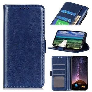 iPhone 13 Pro Max Wallet Case met standaardfunctie - Blauw