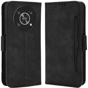 Honor Magic4 Lite/X30/X9 5G Cardholder Series Portemonnee Hoesje - Zwart